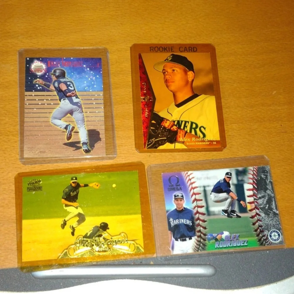 Alex Rodriguez BB Rookie card Lot